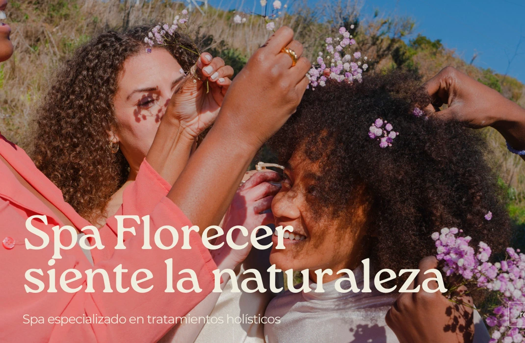 Diseño web Spa Florecer